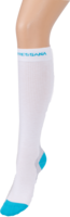 COMPRESSANA Sport Kniestrumpf Coolmax Gr.5 weiß