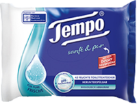 TEMPO sanft & pur feuchte Toilettentücher NFP