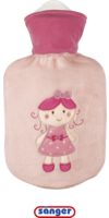 PRINZESSIN Fee Finja m.0,8 l Gummi-Wärmflasche