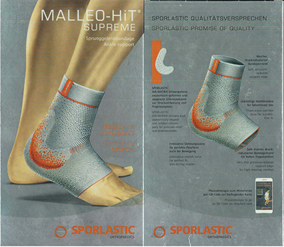 MALLEO-HIT SUPREME Sprunggelenkb.Gr.2 platin.07174