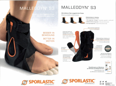 MALLEODYN S3 Sprunggelenkorthese rechts Gr.2 07841
