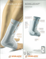 ACHILLO-HIT Bandage links Gr.3 schwarz 07804