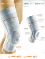 GENU-HIT PLUS COMFORT Knieband.Gr.6 platinum 07087