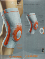 GENU-HIT SUPREME Kniebandage Gr.7 platinum 07181