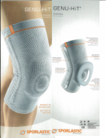 GENU-HIT Kniebandage Gr.9 bunt 07081